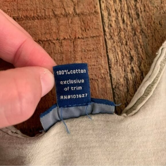 Naartjie kids size 4 khaki green asymmetrical tank top dress - Picture 3 of 7